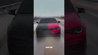 Black And Red BMW M4 #crash #crashtime #bmw