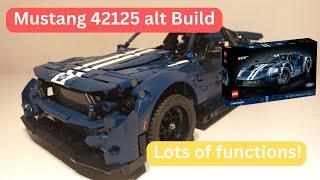 Lego Technic Ford GT MOC 42154 mustang alternate build with adjustable suspension instructions