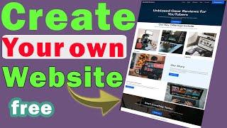 How to create your own website and earn money (step by step)