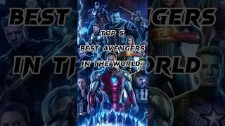 TOP5 BEST AVENGERS IN THE WORLD #TOP10 #IHUSNI535