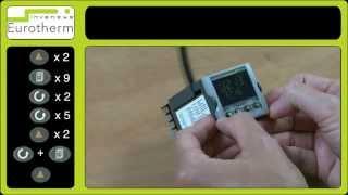 Alarm set up on a Eurotherm 3200 controller
