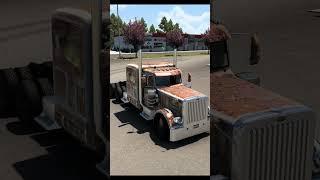 My painting / Моя покраска: Peterbilt 389 .#АTS#Shorts