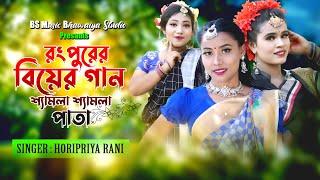 Kala Kala Begun Sowami।শ্যামলা শ্যামলা পাতা।New Horipriya Song 2023