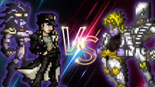 Jotaro K1 (V2) VS Dio Over Heaven in Jump Force Mugen