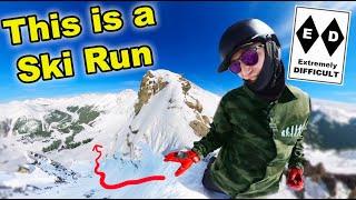 Snowboarding Extremely Dangerous Ski Runs