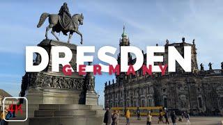 Dresden - Germany  Amazing Architecture. Day walking tour in gorgeous city of DRESDEN GERMANY [4k]