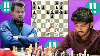 Perfect Magnus Carlsen vs Gukesh Dommmarju 1