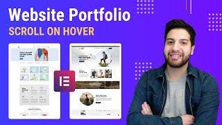 Create A Portfolio Scroll Image Effect On Elementor | No Plugins | Javascript