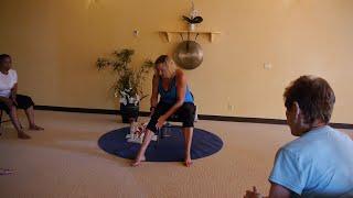 (1 Hr) Chair Yoga Class for Osteoarthritis Relief with Justine Shelton, Certified Yoga Therapist
