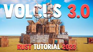 THE VOLCUS 3.0  DUO/TRIO/SQUAD | TUTORIAL BASE DE RUST 2023