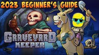 Graveyard Keeper | 2023 Guide for Complete Beginners | Episode 14 | Shortcuts, Bees, Church