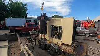 Scrapping 2 Massive Generators Pt 1