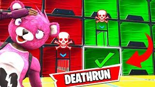 This Troll Deathrun was crazy! (+ HIDDEN SECRET LEVEL!) - Fortnite Troll Deathrun