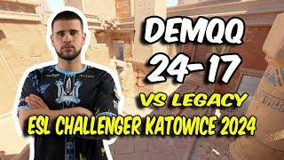 CS2 POV | Monte DemQQ (24/17) vs Legacy (Anubis) @ ESL Challenger Katowice 2024