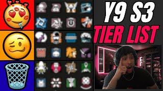 UPDATED TIER LIST Y9S3 - RAINBOW SIX SIEGE