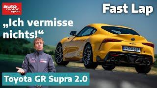 Leichtgewicht gegen Power: Machtkampf der Toyota Supra – Fast Lap | auto motor und sport