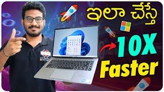 How to SPEED UP any Windows Laptop 10X FASTER | Best Tips and Tricks to Speed up Windows 11 | 2022