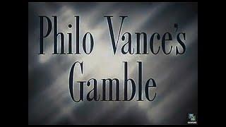 Philo Vance's Gamble 1947, Colorized, Alan Curtis,Vivian Austin, Frank Jenks, Mystery, Detective