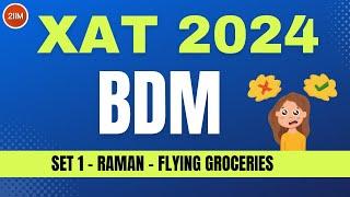 XAT BDM 2024 Solutions | Raman - Flying Groceries | 2IIM CAT Prep