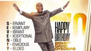 Bishop David Oyedepo celebrate 70th Birthday || WINNERS FAMILY #BDOat70 #happybirthday