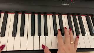 Zivert - Многоточия  (Разбор песни на аккордах / Piano_Tutorial / Ноты / Как играть)