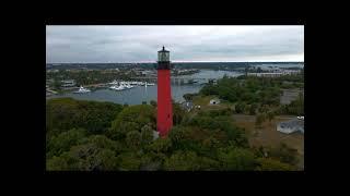 Jupiter Lighthouse Fly Over by DJI Mavic Air 2