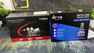 Drivn and Nippon Led light Unboxing || For TaTa Nexon | 150watt led light