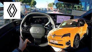 2024 Renault 5 R5 E-Tech 150hp || 4K POV ASMR SHOWROOM & TEST DRIVE - DRIVENGER