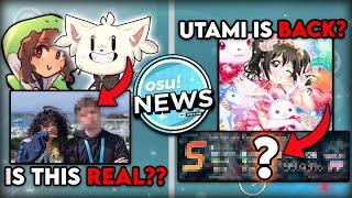 WhiteCat FACE REVEAL?! | Utami Set NoMod PP Record?! (1.2K pp), WindowLife Top 10?! osu! News