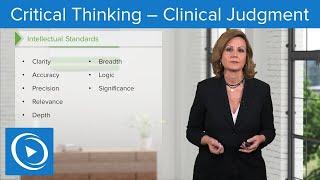 Critical Thinking – Clinical Judgment – Leadership | Lecturio Nursing