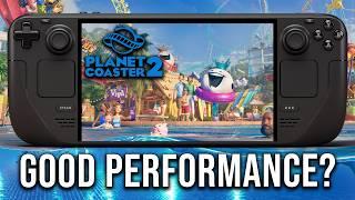 Planet Coaster 2 | Steam Deck (OLED) Performance Test | Optimal Settings