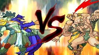 Jotaro VS DIO-Short Sprite Animation