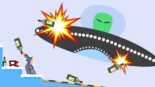 TOP 5 WAYS TO SHOOT DOWN A UFO ► Happy Wheels