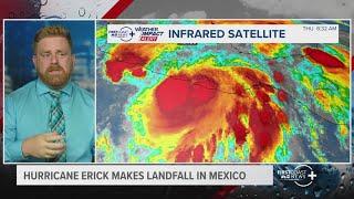 Hurricane Erick makes landfall as category 3 storm in Southern Mexico