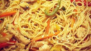 Chicken Chow Mein (Restaurant Style) - Kitchen Chefistry