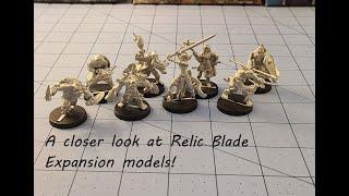 Metal King Studios: A quick look at Relic Blade expansion models!