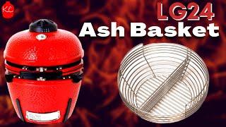 Kamado Bono 25" Limited Ash Basket review. Does it fit the Louisiana Grills LG24?