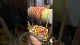 Roller Icecream #streetfood #ytshorts #foodindia