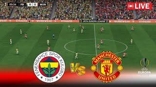 Fenerbahce vs Manchester United | UEFA Europa League 2024 | PES 21/FC 25 Game Simulation