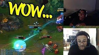 Aphromoo's Reaction to a Nasty Kalista Play | Rick Fox Funny Chat  - LoL Funny Stream Moments #200