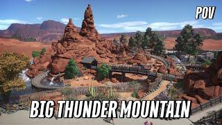 Big Thunder Mountain - POV - Disneyland in Planet Coaster