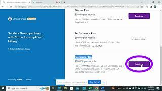 How to Change  Plan with SendIt