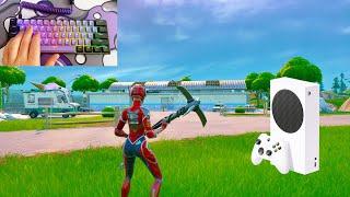 Xbox Series S Fortnite Reload KBM Handcam + Kraken Keyboards Unboxing (4K 120FPS)