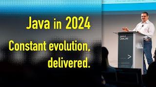 Java in 2024 - Constant evolution, delivered.