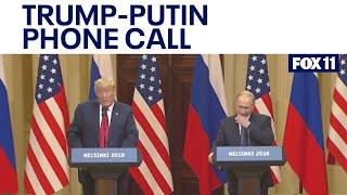 Trump, Putin discuss plans to end Ukraine-Russia war