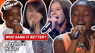 Who sang Beyoncé's "Halo" better?  | The Voice Kids