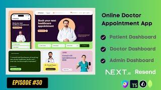 Doctor's Patient List & Pre-filled Booking Form | Episode 30: Online Doctor Booking App Development