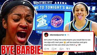 Chennedy Carter WANTS OUT of Chicago! Did Angel Reese's EGO CHASE HER away from Sky! WNBA