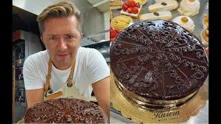 Знаменитый Австрийский торт Захер ( Sachertorte ) от Шеф-кондитера Александр Селезнев Монако /МК2022