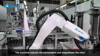 Articulated Robot - Servo Motor Production Line | Delta Industrial Automation